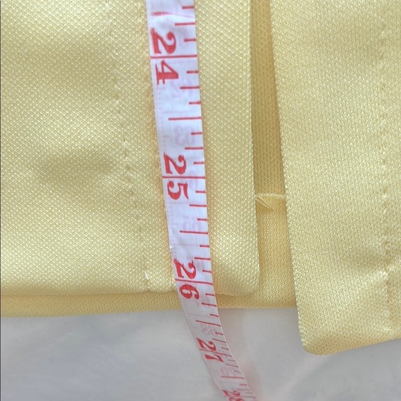 Vintage deadstock butter Yellow Vest Cricket Lane 70s 80s Cottagecore Retro mod - Picture 7 of 8